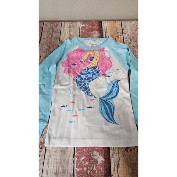 Toddler Mermaid Pajama Set 4T - Picture 2 of 7